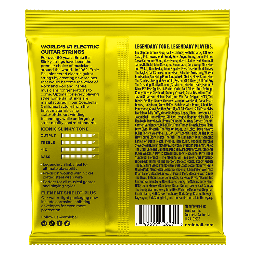 Ernie Ball 11-54 Beefy Slinky Electric Guitar String Set | P02627