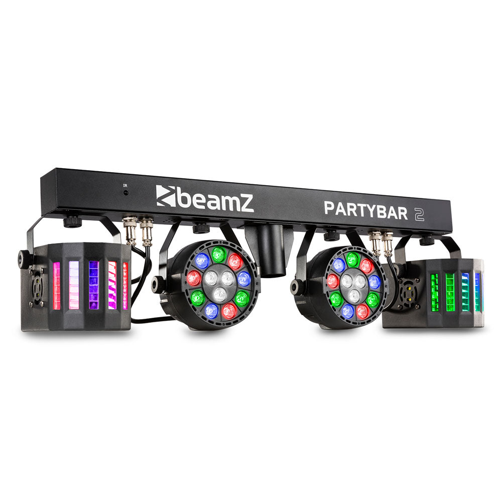Beamz PartyBar 2 All-In-One LED DJ Lighting Syst