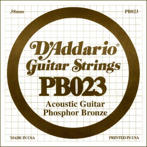 .023 ACOUSTIC GTR STR SINGLE PHBR-W