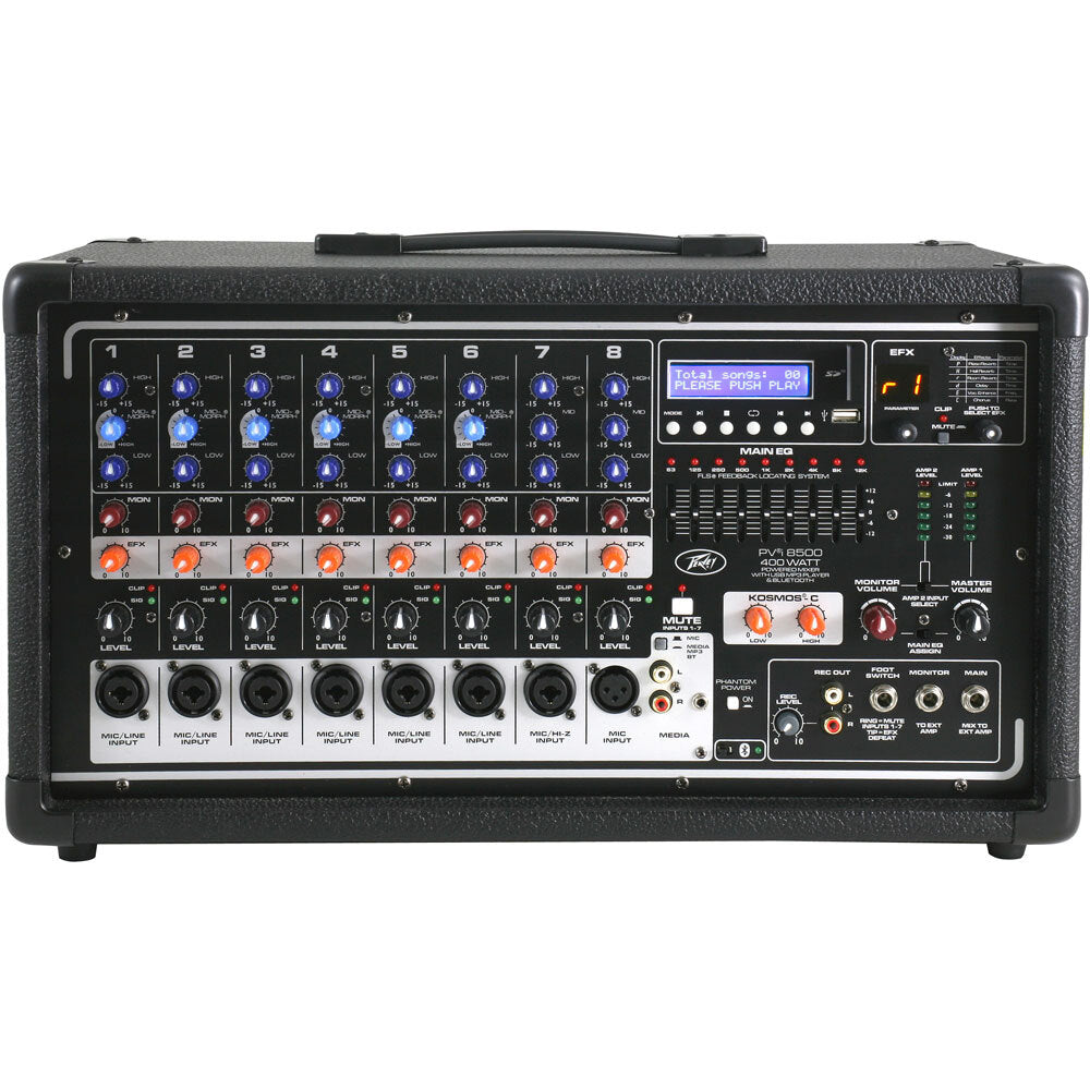 Peavey PVI Series 400-Watt 8-Channel Mixer