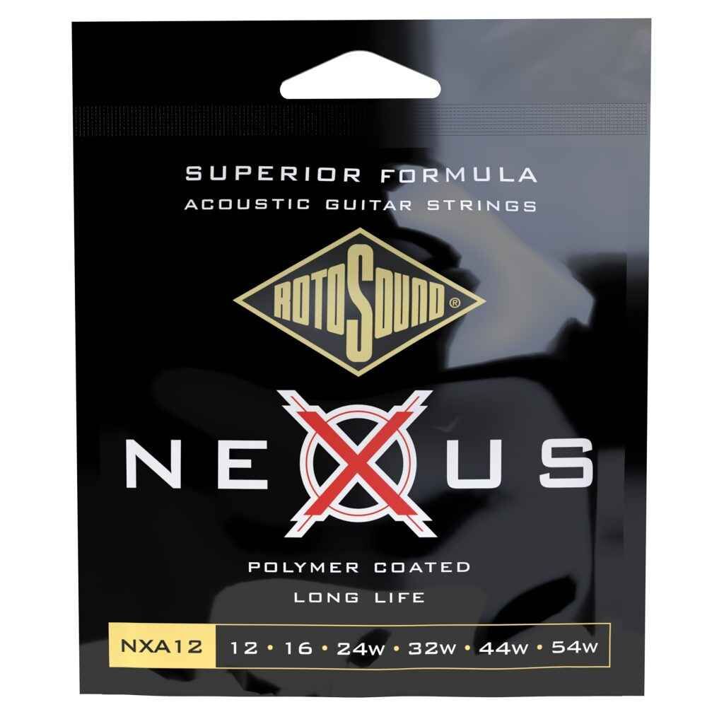 Rotosound NXA12 Nexus Coated Phoshor Bronze Acoustic String Set