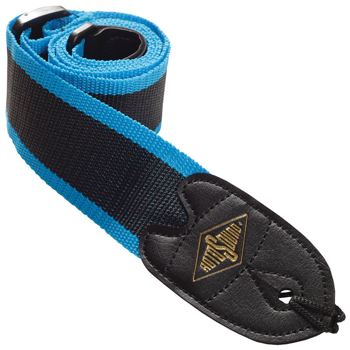 Rotosound Blue Stripe Webbing Strap