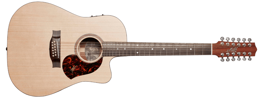 MATON SRS70C-12 12 STRING CUTAWAY ACOUSTIC ELECTRIC GUITAR DREADNOUGHT