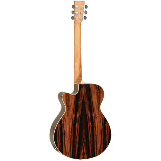 Tanglewood TDBTSFCEAEB Discovery Exotic Superfolk C/E All Ebony