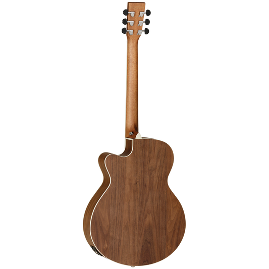 Tanglewood TDBTSFCEBW Discovery Exotic Superfolk C/E Black Walnut