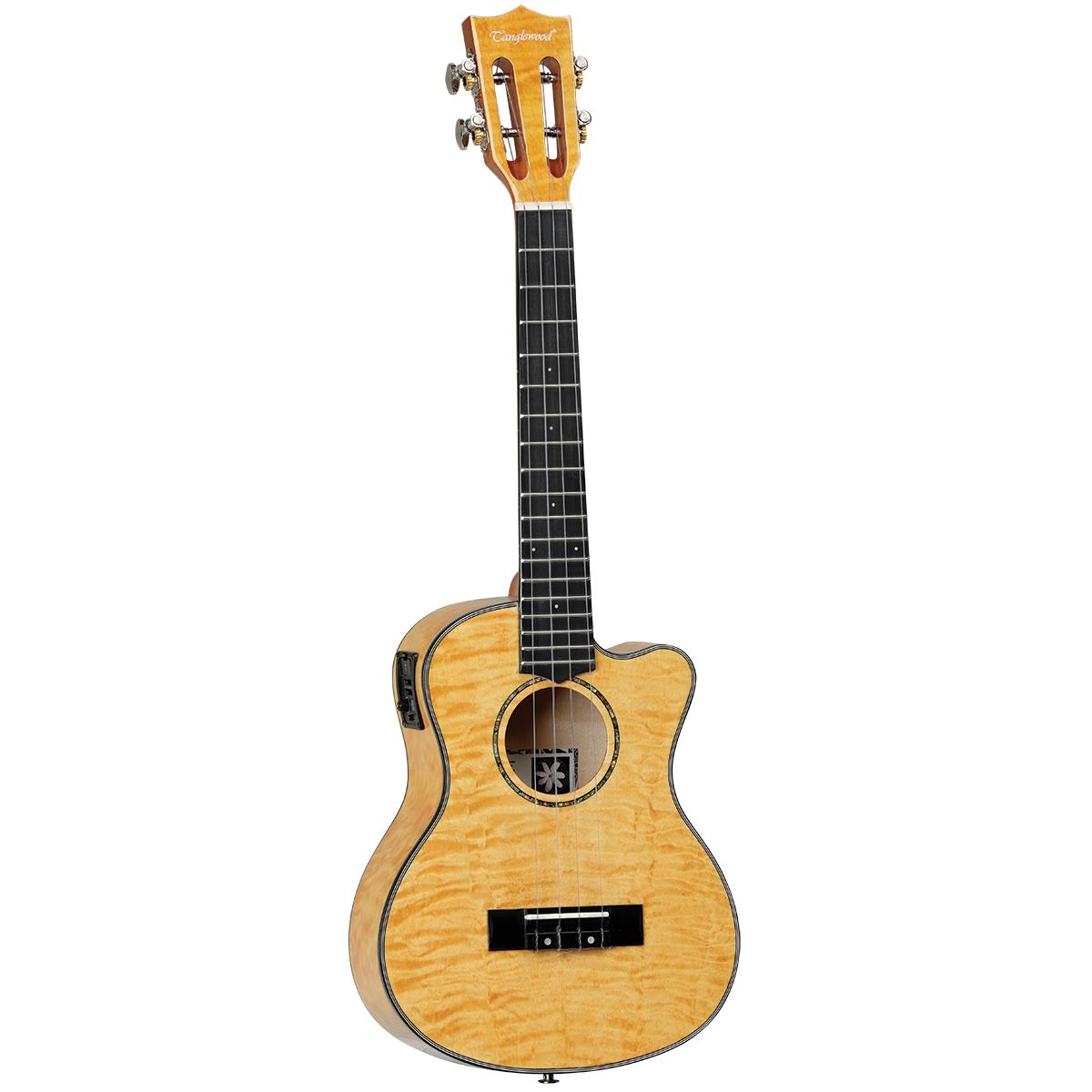 Tanglewood TWT30E Tiare Tenor Uke HoneyGloss W/PU +Padded Bag