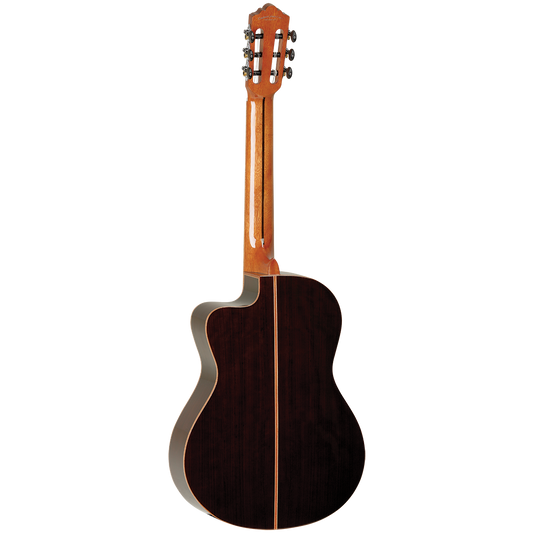 Tanglewood TWEMDC5 Enredo Madera Dominar Solid Cedar Top Classical Cutaway/Electric Guitar