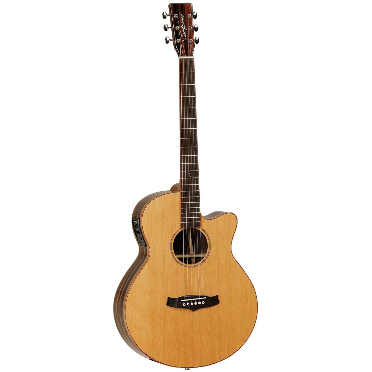 Tanglewood TWJSFCE Java Superfolk Cutaway Electric Guitar