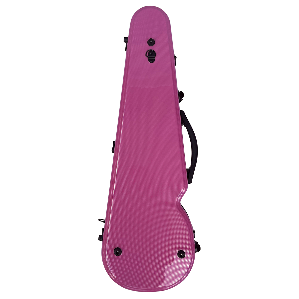 VIVO Shaped Case Textured Pink - for 1/2 Violin / 12" Viola