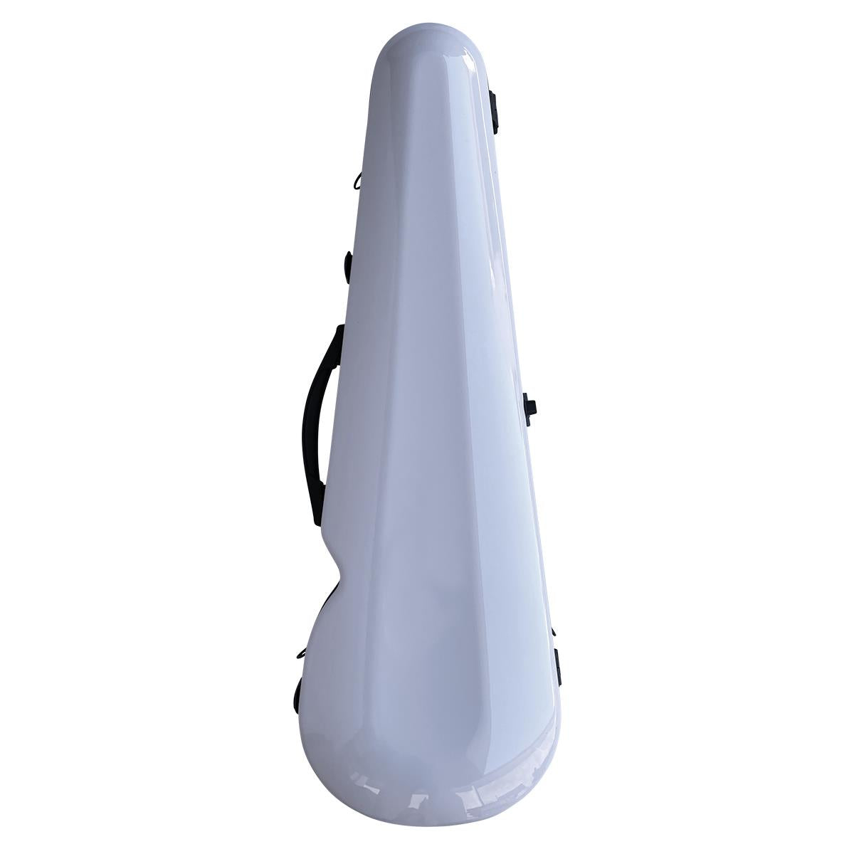 Vivo V203-44WH Polycarbonate Shaped Case to suit 4/4 Violin / 14 inch Viola - White