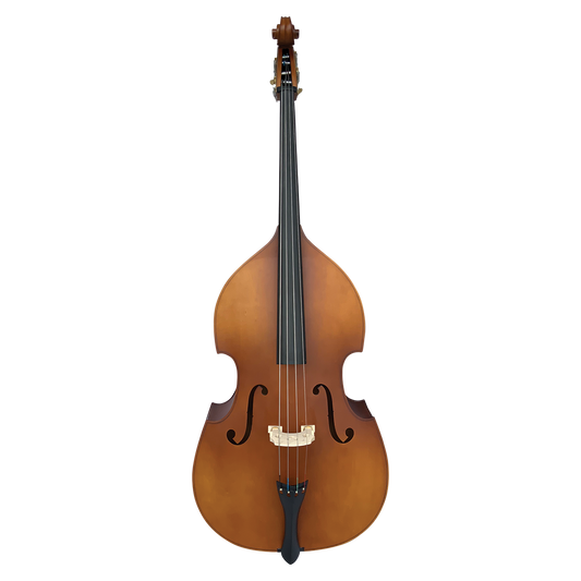 Vivo Neo 1/2 Double Bass Laminate w Bag Antique Finish