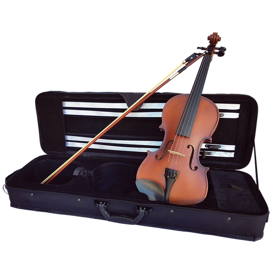 Vivo Neo Plus Student 1/4 Violin Outfit - Setup