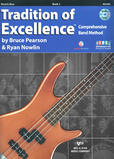 TRADITION OF EXCELLENCE ELEC BASS BK2