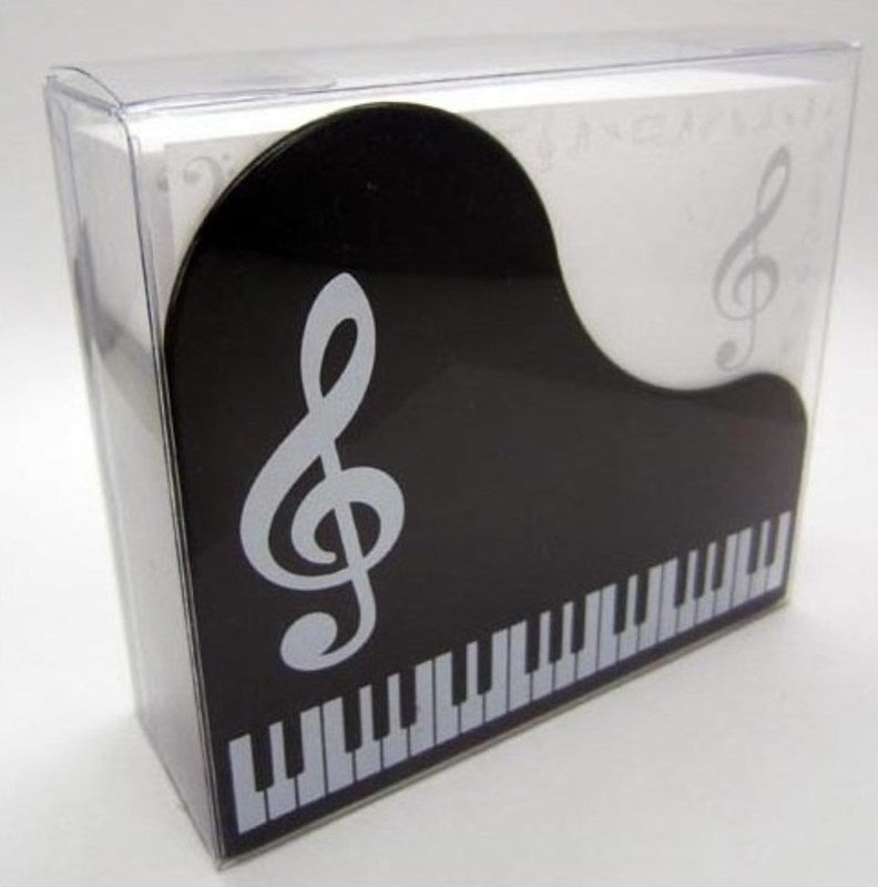 MEMO NOTE SET KEYBOARD DESIGN BLACK