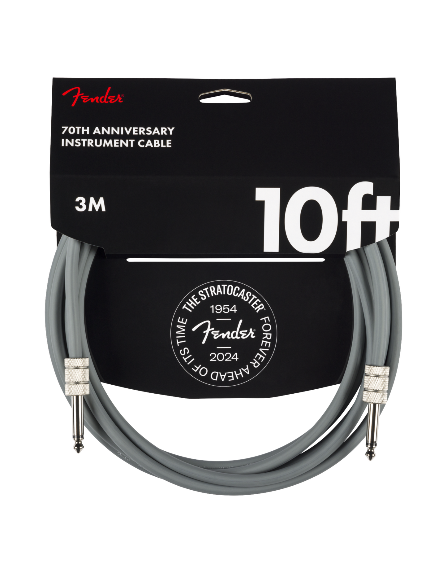 10 Anniversary Instrument Cable Gray 10