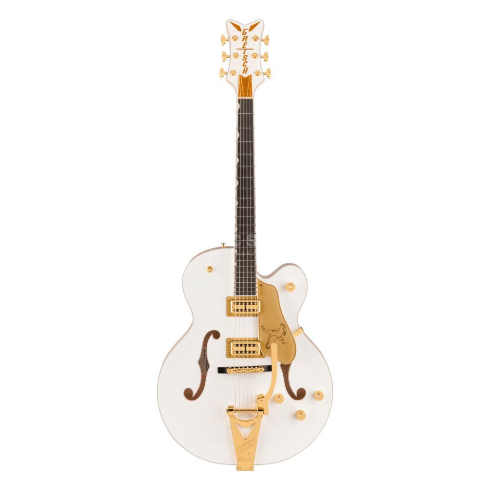 Synchromatic™ Falcon™ Hollow Body Single-Cut with Bigsby® Ebony Fingerboard Snowcrest White
