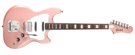 Guild Surfliner Deluxe Electric Guitar | Rose Quartz Metallic