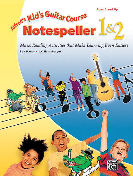 KIDS GUITAR COURSE NOTESPELLER 1/2