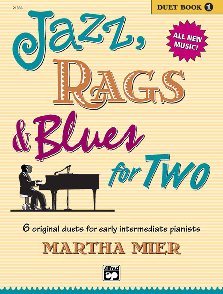 JAZZ RAGS AND BLUES FOR TWO BK 1 PNO