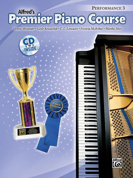 PREMIER PIANO COURSE PERFORMANCE BK 3 BK/CD