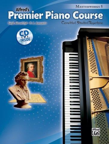 PREMIER PIANO COURSE MASTERWORKS 5 BK/CD