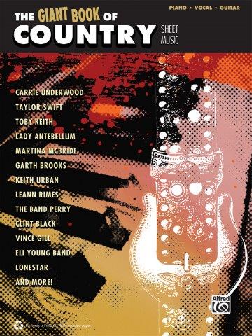 GIANT BOOK OF COUNTRY SHEET MUSIC PVG
