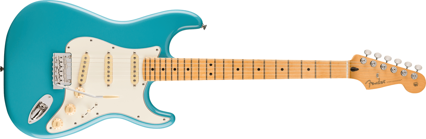 Fender Player II Stratocaster Electric Guitar - Maple Fingerboard, Aquatone Blue
