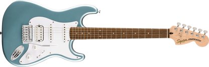 Affinity Series Stratocaster Junior HSS Laurel Fingerboard White Pickguard Ice Blue Metallic