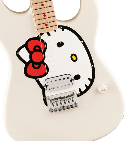 Fender x Hello Kitty Stratocaster Electric Guitar | White, Humbucking Pickup