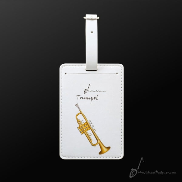 Alfred Luggage Tag – Trumpet Design