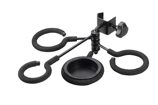 HA100: Mute Holder Clamps to Mic Std