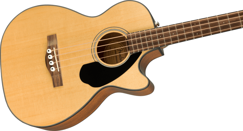 Fender CB-60SCE Acoustic Bass Guitar – Natural, Laurel Fingerboard