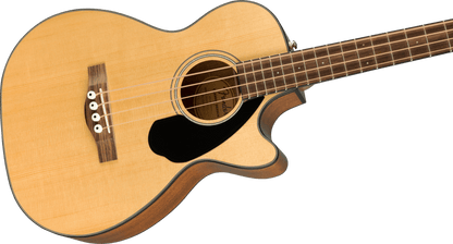 Fender CB-60SCE Acoustic Bass Guitar – Natural, Laurel Fingerboard