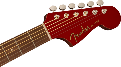 Fender Redondo Player Acoustic Guitar - Candy Apple Red
