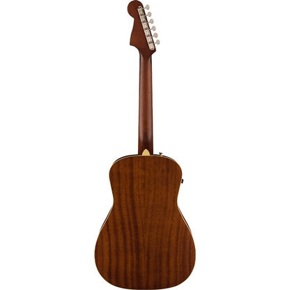 Malibu Player Walnut Fingerboard White Pickguard Fiesta Red