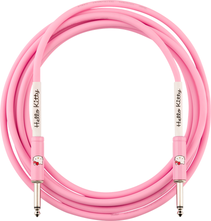 Fender x Hello Kitty 10 Instrument Cable Pink