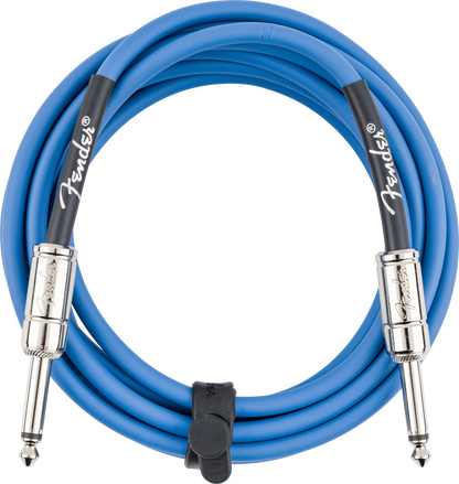 Fender Contour™ 10ft Instrument Cable Lake Placid Blue