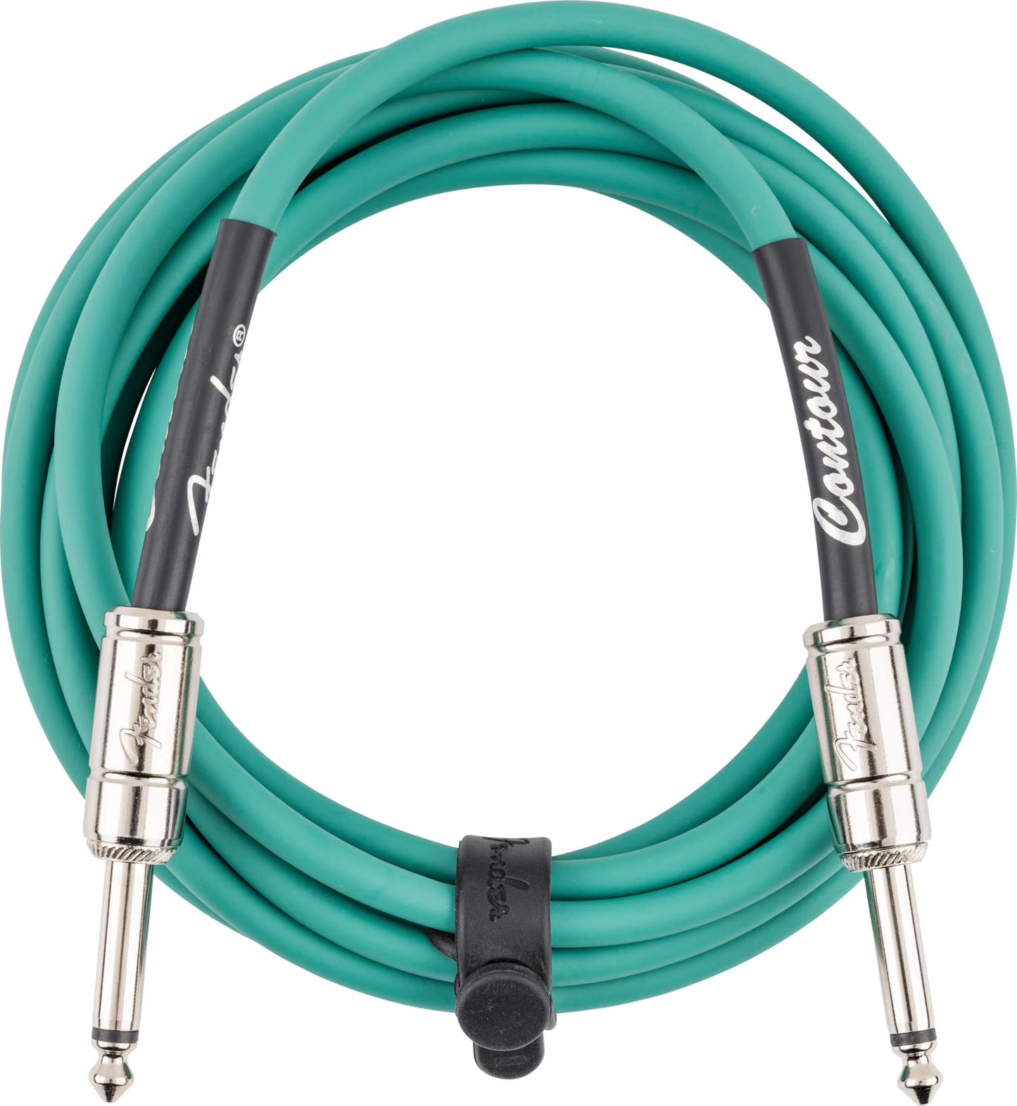 Fender Contour™ 10ft Instrument Cable Sherwood Green