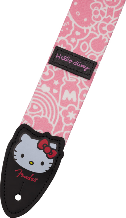 Fender x Hello Kitty Polyester Strap Pink