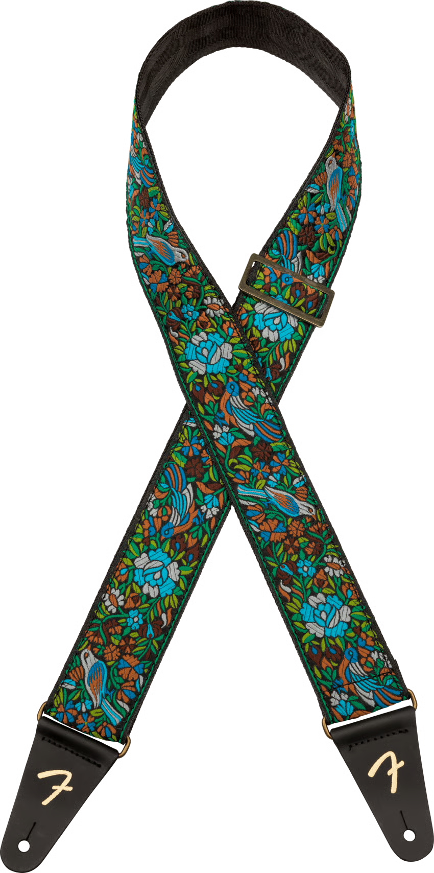 Fender Mosaic Jacquard Guitar Strap | Green