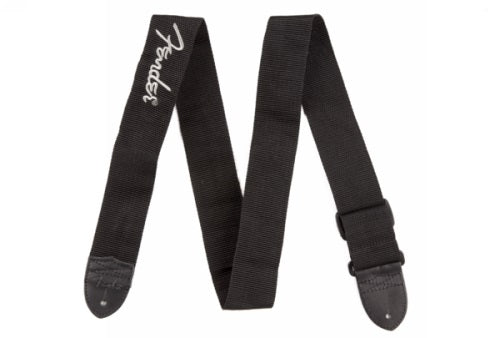 Fender Logo Strap Black/Gray Logo 2