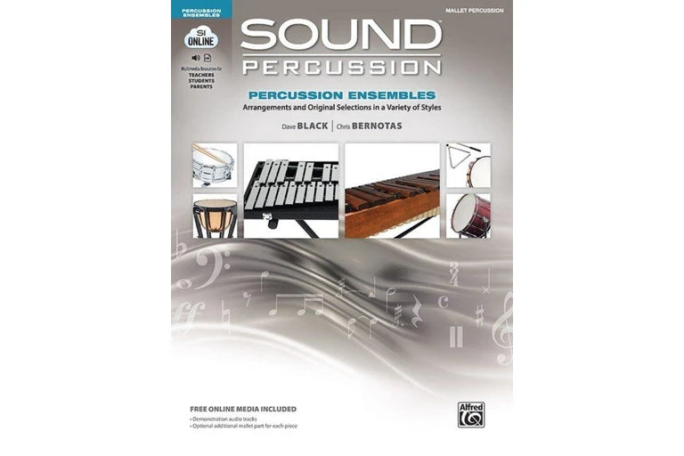 Alfred Sound Percussion Ensembles Mallet Percussion Book | ALF48265