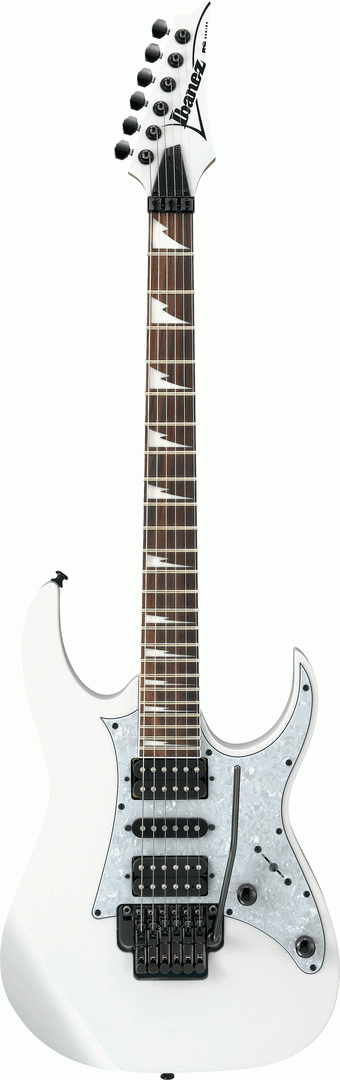 RG350DXZ MODEL GTR HSH WHITE LCK-TR BLK-H/W