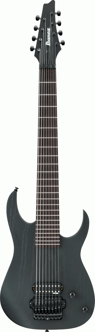 M80M MESHUGGAH MODEL GTR 8 STR H WORN BLACK LCK-