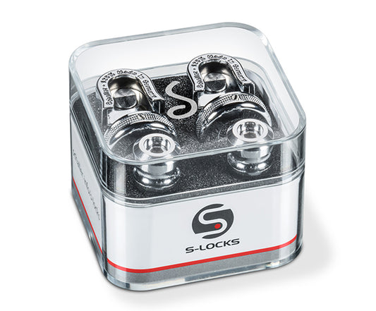 SCHALLER STRAPLOCK S-LOCKS - CHROME (PAIR)