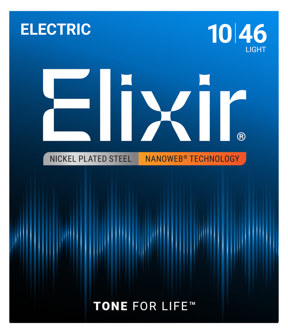 Elixir 12052 Nanoweb Electric  Light 10-46