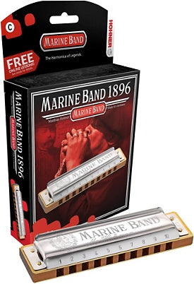 MARINE BAND HARMONICA LARGE PACK A NATURAL MINOR