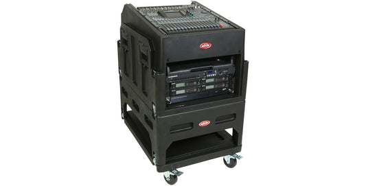 MIGHTY GIG RIG ROLLING RACK SYSTEM 14U TOP 6U