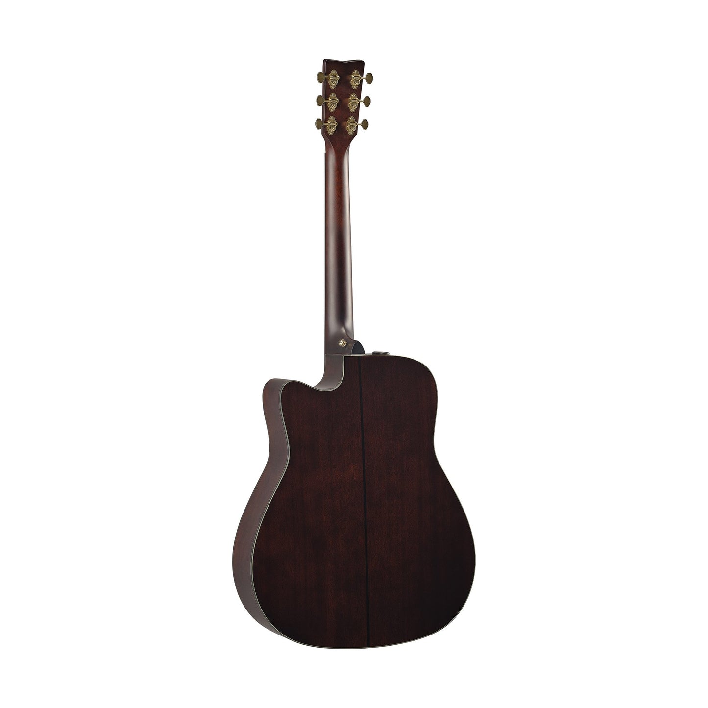 Yamaha TAG3 C TransAcoustic Guitar with a cutaway dreadnought body.
