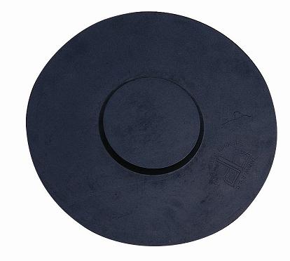 Peace Rubber 14" Drum Practice Pad in Black